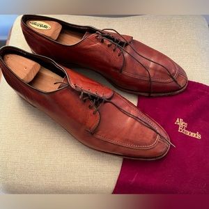 Allen Edmonds Brown Lace Up Dress Shoes 13 with Dust Bag